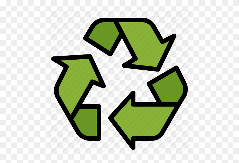 512x512 Bin, Garbage, Recycle, Sign, Trash Icon - Recycle Sign Clip Art