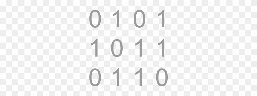 256x256 Binary Code Dxf - Binary Code PNG