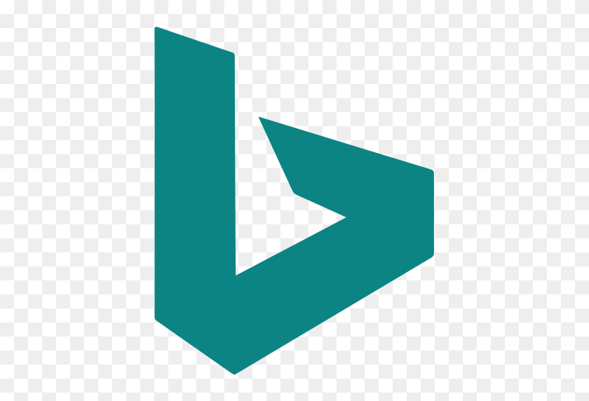512x512 Значок Bing Бесплатно Из Цвета Социальных Иконок - Логотип Bing Png