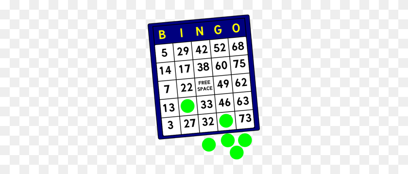 231x299 Bingo Card Png, Clip Art For Web - Bingo Clipart Free
