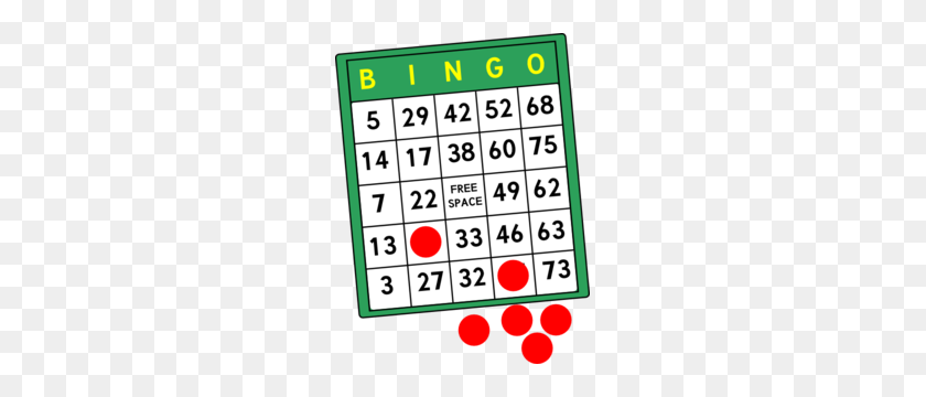 231x300 Bingo Cards Clip Art - Card Game Clipart