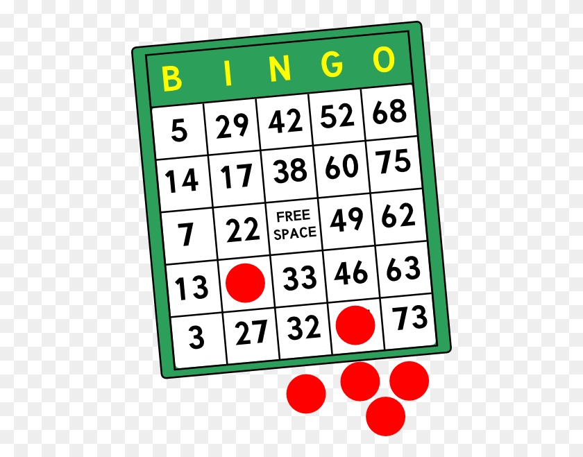 462x599 Bingo Clipart Clip Art Images - Number 5 Clipart