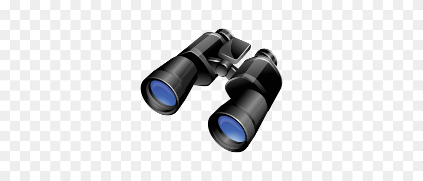 300x300 Binoculars Clipart Icon Web Icons Png - Binoculars PNG