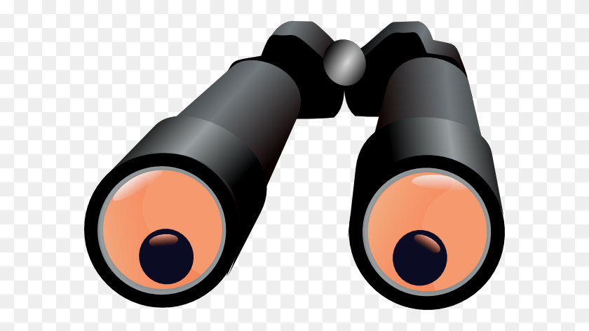 600x412 Binoculars Jh Clip Art - Binoculars PNG