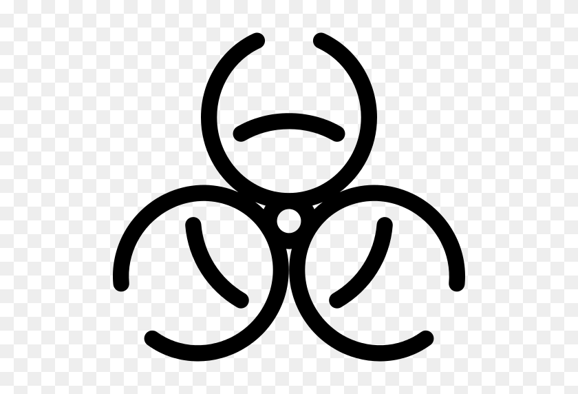 512x512 Bio Png Icons And Graphics - Biohazard PNG