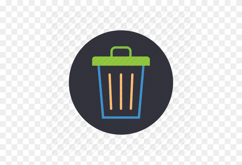 512x512 Biodegradable, Gogreen, Recycle, Trash Can Icon - Trashcan PNG