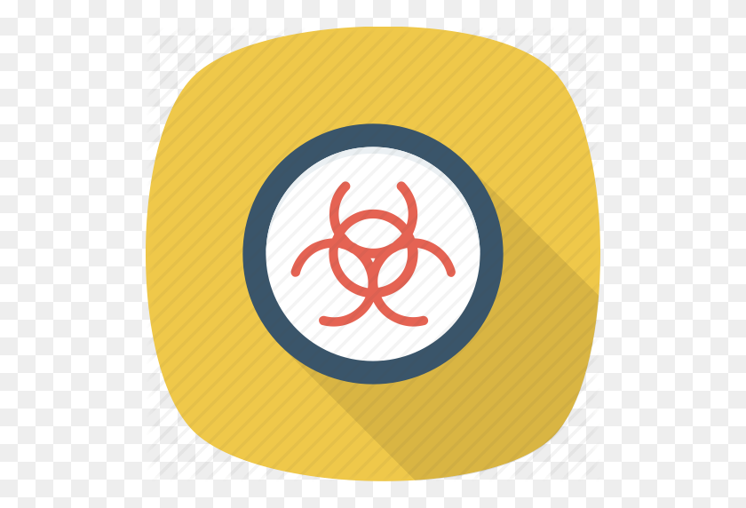 512x512 Biohazard, Biological, Danger, Hazard, Hazardous, Infectious - Biohazard Symbol PNG