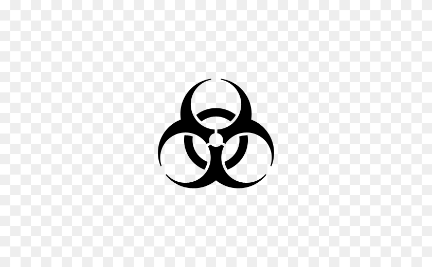 614x460 Значок Биологической Опасности, Бесконечные Значки - Символ Биологической Опасности В Png