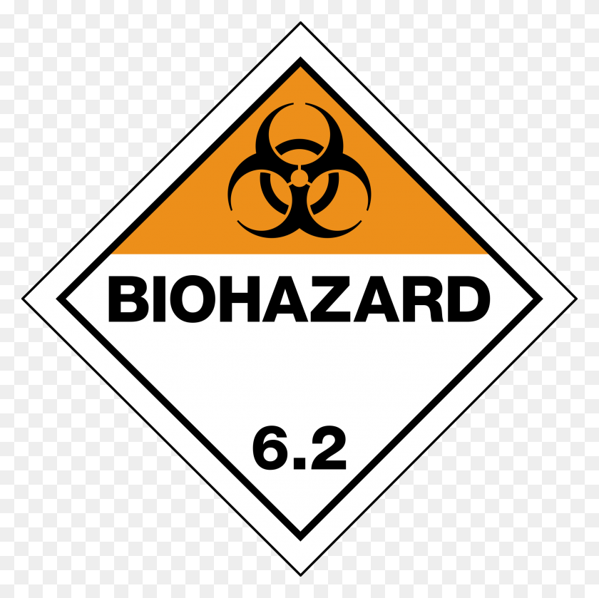 2000x2000 Biohazard Placard - Biohazard Symbol PNG