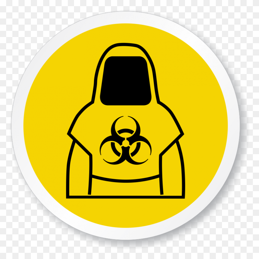 800x800 Biohazard Signs Biohazard Warning Signs - Biohazard Symbol Clip Art