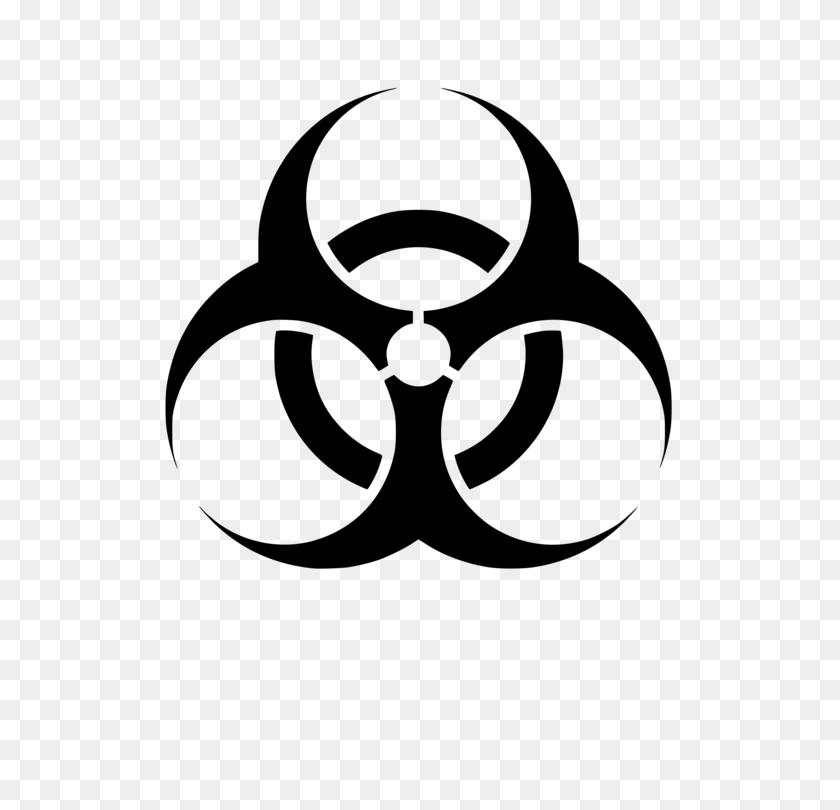 530x750 Biological Hazard Dangerous Goods Infection Hazmat Class Toxic - Poison Sign Clipart