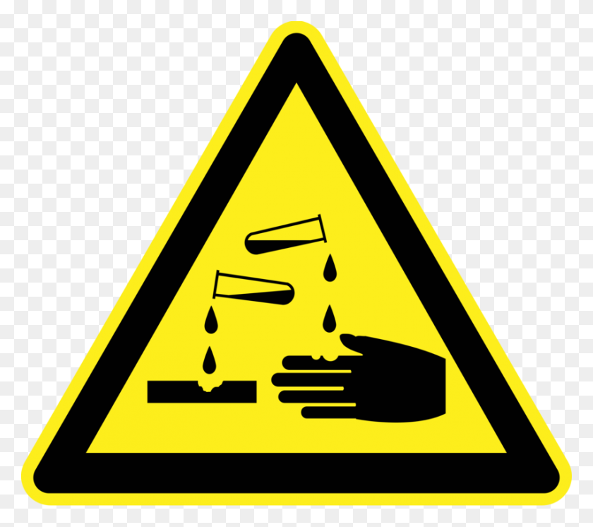 852x750 Biological Hazard Hazard Symbol Warning Sign - Clip Art Safety Symbols