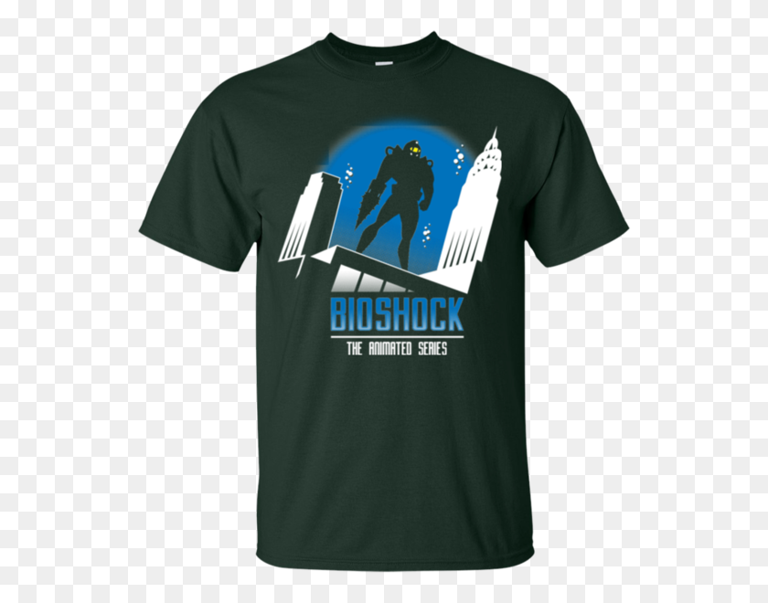 600x600 Bioshock La Serie Animada Camiseta Pop Up Tee - Bioshock Png
