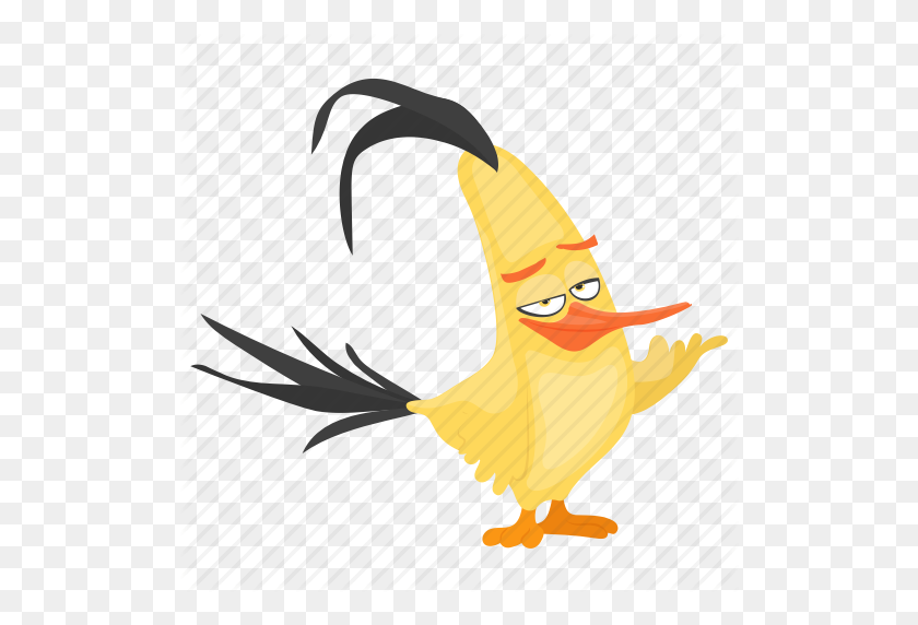 512x512 Bird, Cartoon Bird, Cartoon Chick, Cartoon Rooster, Feather - Cartoon Bird PNG
