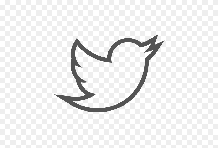 512x512 Птица, Энтони, Twitter, Значок Twitterbird - Белый Значок Twitter Png