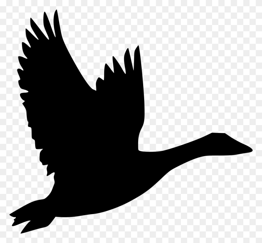 980x902 Bird Goose Flight Duck Clip Art - Canada Goose Clipart