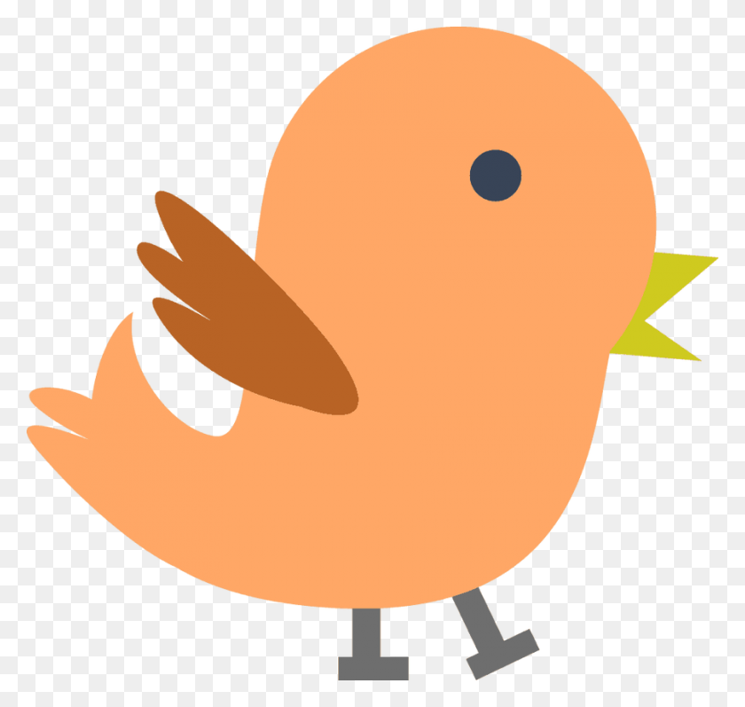 900x851 Bird Infant Clip Art - Baby Chick PNG
