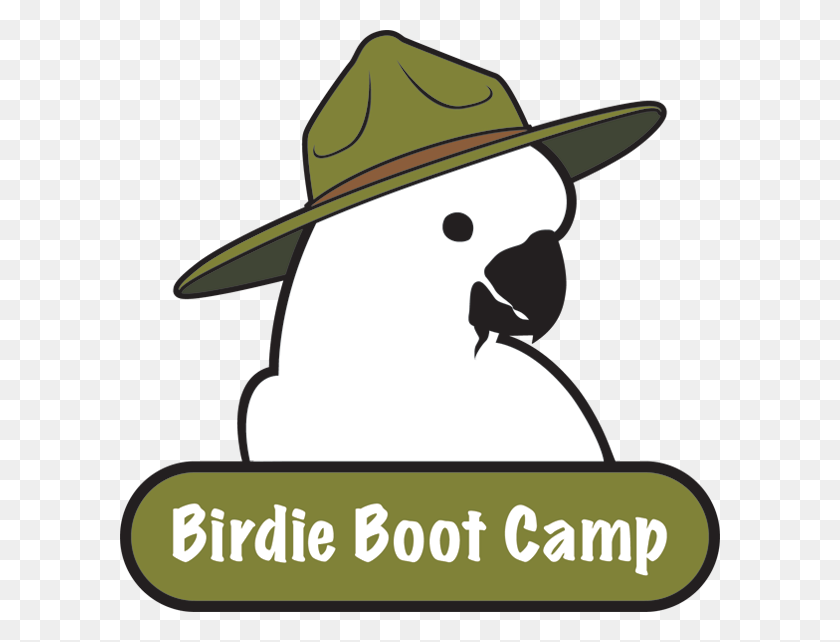 600x582 Birdie Boot Camp Деревня Попугаев Мисс Вики - Boot Camp Клипарт