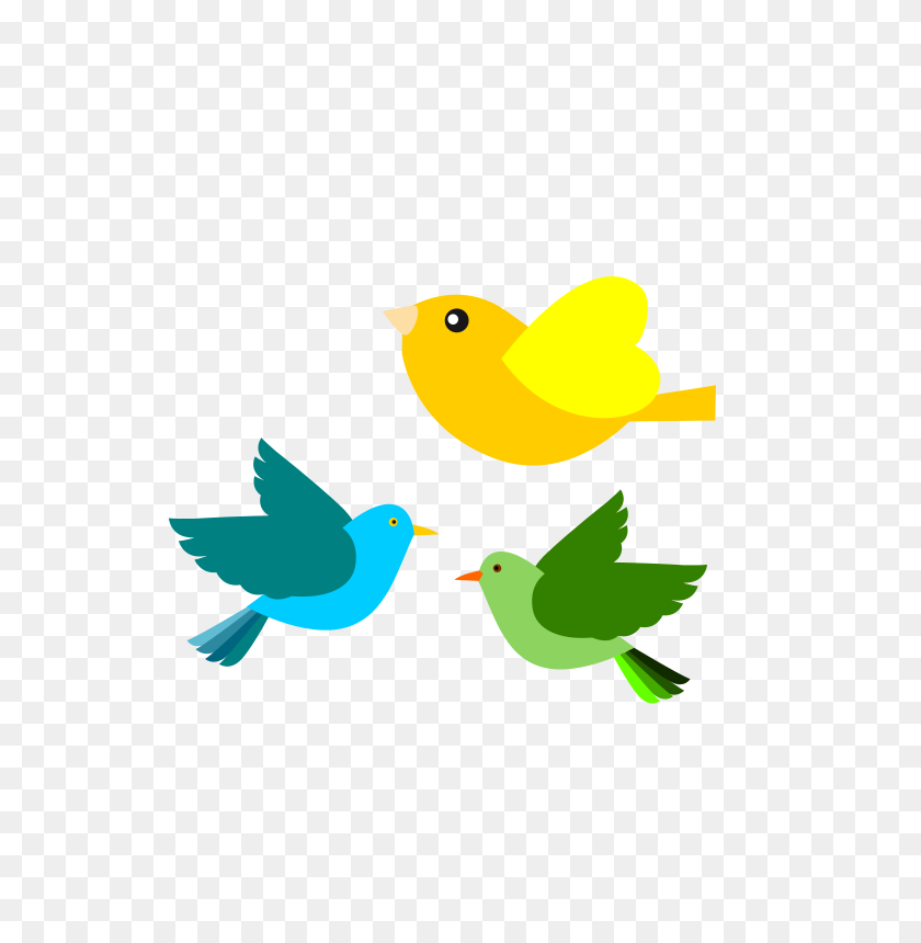 566x800 Birred Clipart Song Bird Free Winging - Song Clipart