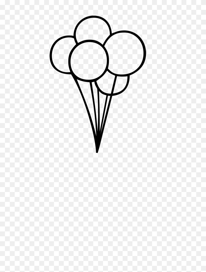 736x1045 Birthday Balloons Rockin' R Ranch - White Balloons PNG