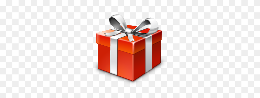 256x256 Birthday, Bow, Box, Christmas, Free, Gift, Giftbox, Package - Gift Box PNG