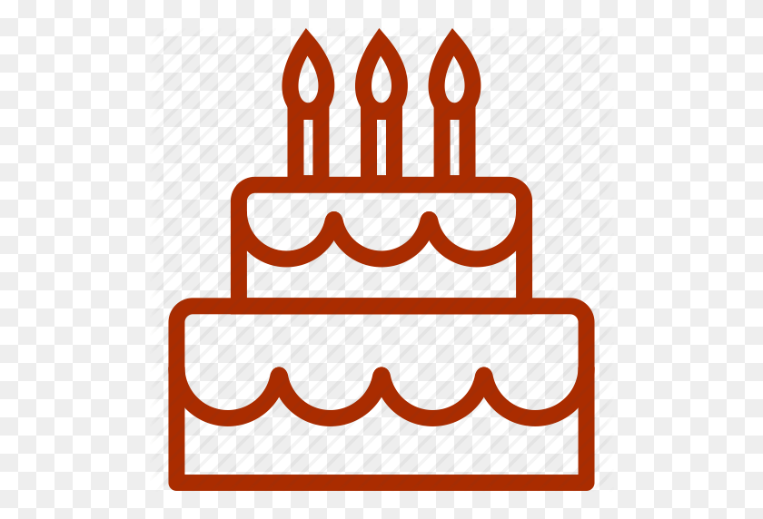 512x512 Birthday, Cake, Candle, Christmas, Wedding Icon - Birthday Candle PNG
