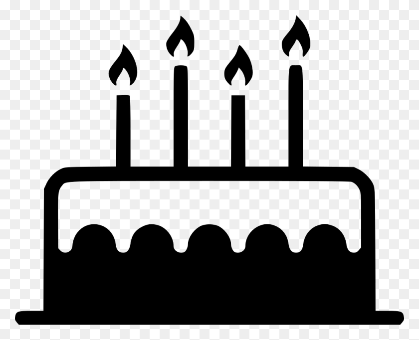 980x782 День Рождения Торт Свеча Сладкий Десерт Значок Png Скачать Бесплатно - Значок Дня Рождения Png