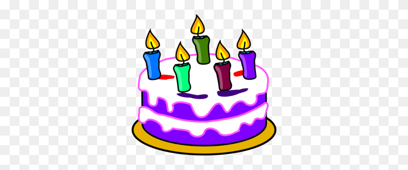 298x291 Birthday Cake Cartoon Clipart - Birthday Cake Clip Art