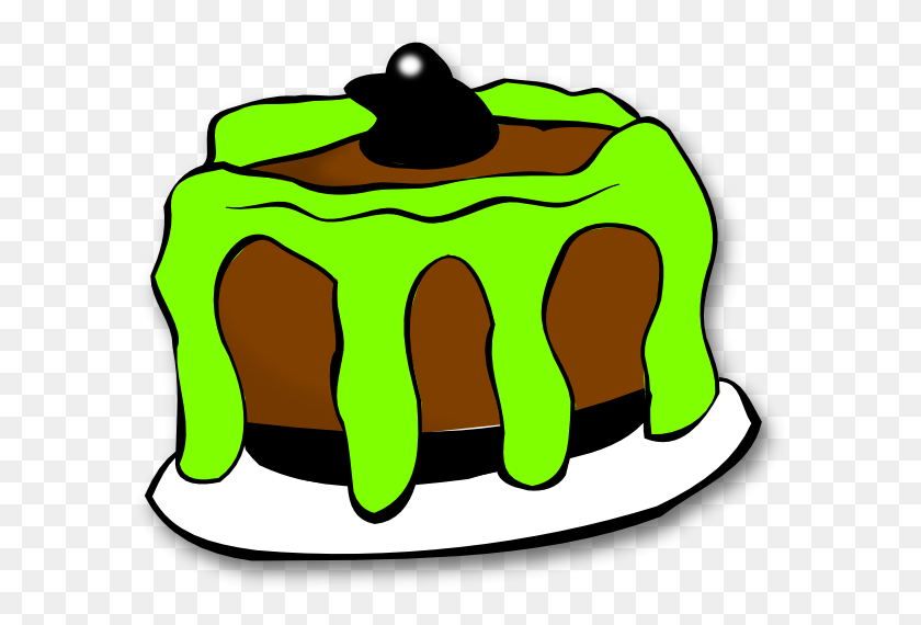 600x510 Birthday Cake Clipart Halloween - Birthday Cake Clip Art Free