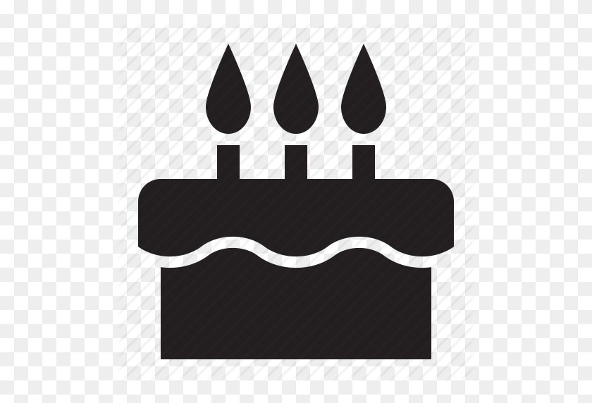 512x512 День Рождения, Значок Торта - Значок Дня Рождения Png
