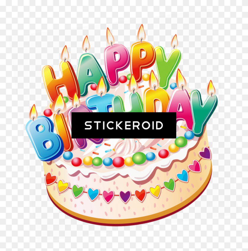791x801 Birthday Cake Png Clipart - Birthday Cake PNG