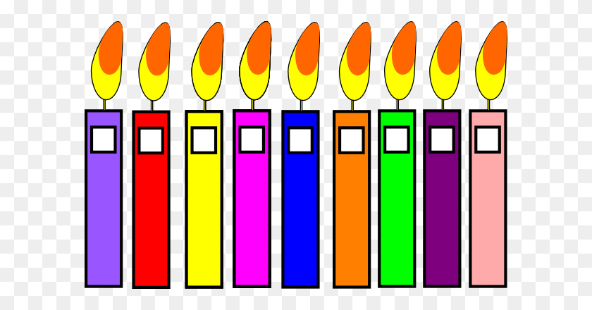 600x380 Birthday Candle Clipart Clipartmonk - Cousin Clipart