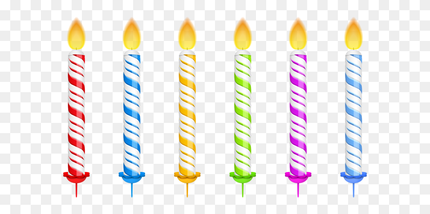 600x358 Birthday Candles Png Transparent Free Images Png Only - Candle Flame PNG