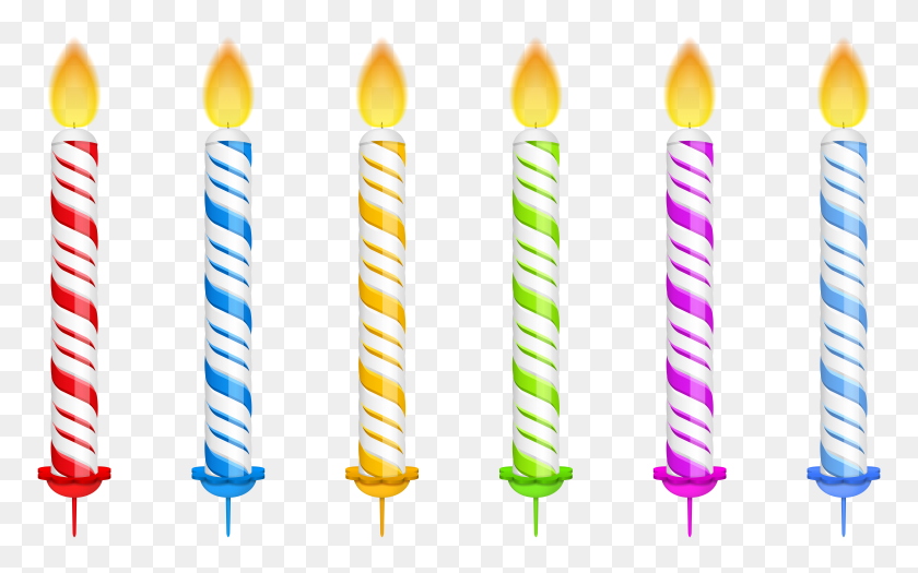 8000x4772 Birthday Candles Transparent Png Clip Art Gallery - Transparent Clipart