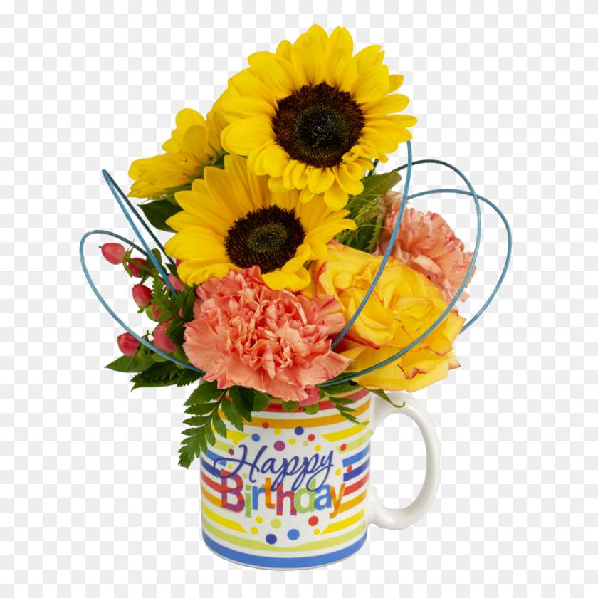 1024x1024 Birthday Cheer Bouquet - Bouquet PNG