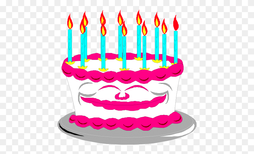 463x449 Birthday Clip Art Download Happy Birthday Cliparts - Happy Birthday Clip Art Images