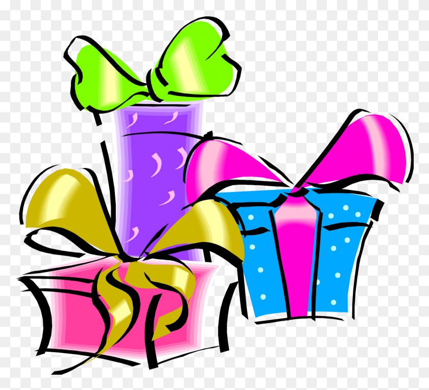 1540x1391 Birthday Gift Png Clip Art - Gift Clipart PNG