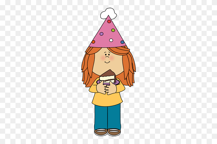 212x500 Birthday Girl Dress Clipart - Birthday Cake Clip Art Free