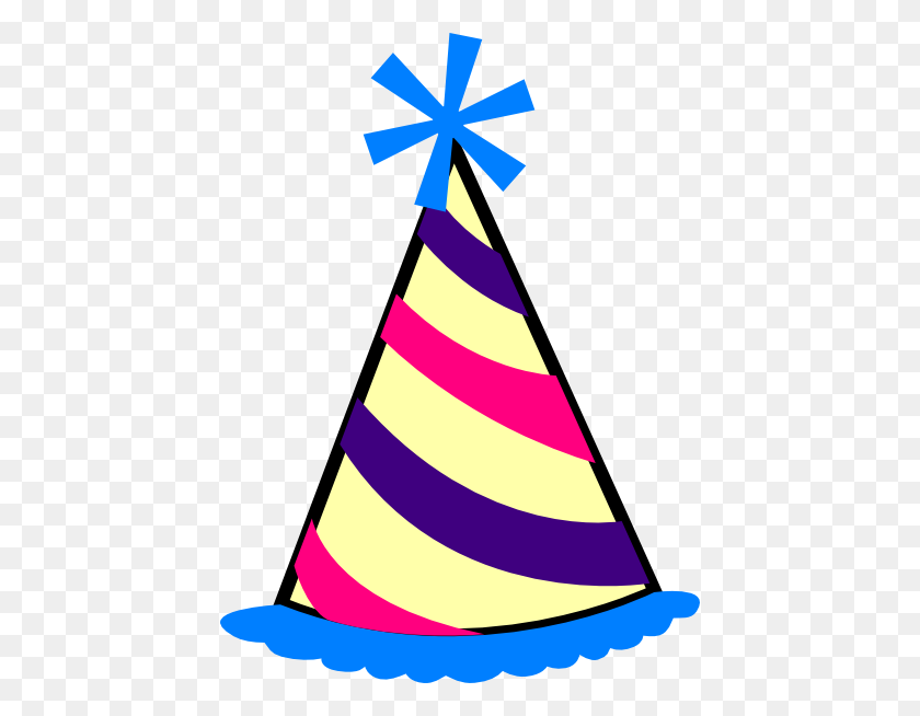 438x594 Birthday Hat Clipart - Hat Clipart PNG