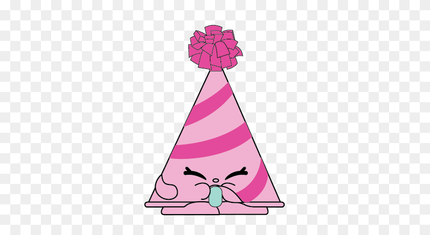 401x400 Birthday Hat Clipart Pink - Surprise Party Clip Art