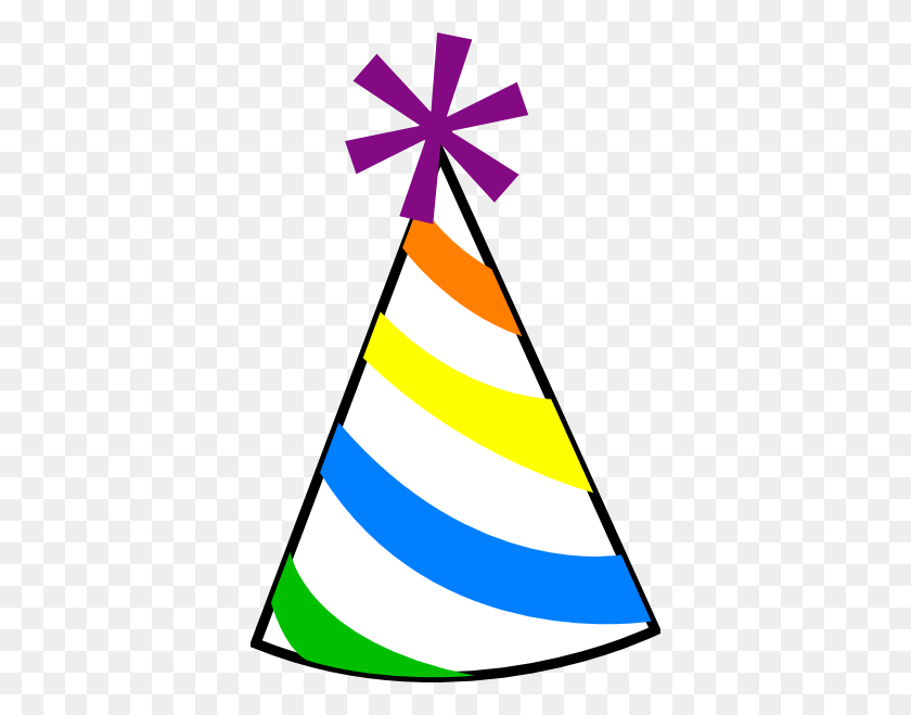 378x599 Birthday Hat Png, Clip Art For Web - Cat And The Hat Clipart