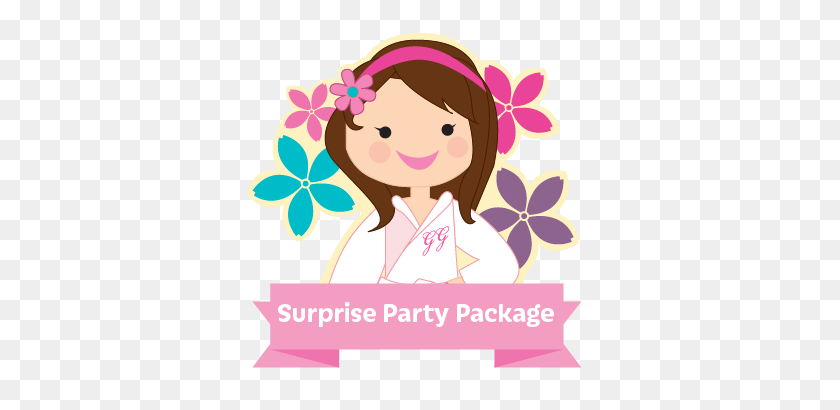 350x350 Birthday Party Packages - Surprise Party Clip Art