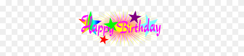 300x133 Birthday Png Images, Icon, Cliparts - Birthday PNG