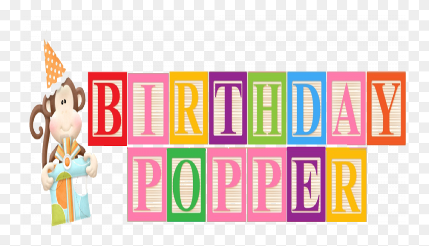 750x422 День Рождения Поппер - Party Popper Clipart