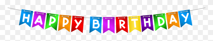 8000x1070 Birthday Streamer Transparent Png - Streamers PNG