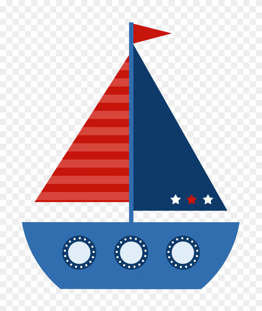 1500x1800 Birthday Themes Nautical - Yacht Clipart