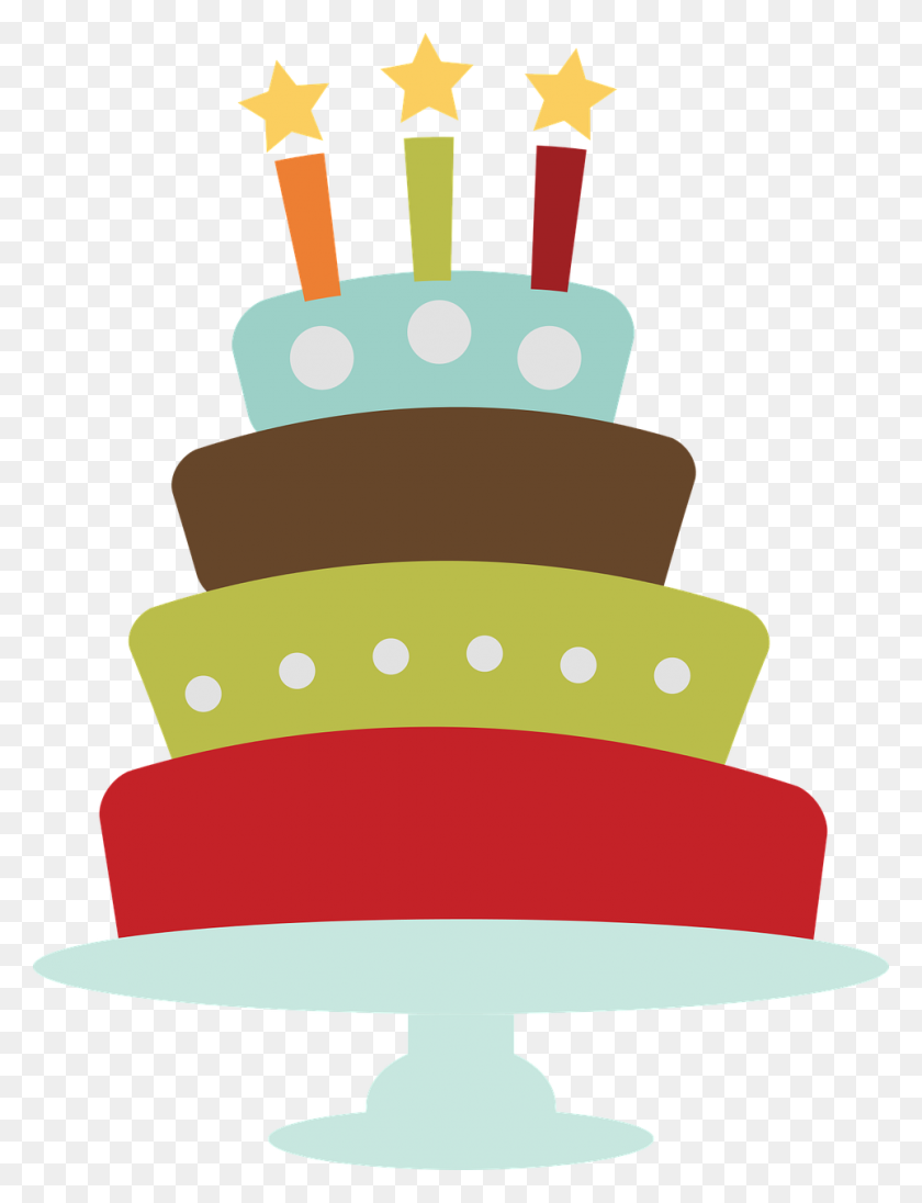 963x1280 Birthday,cake,clip Art,free Vector Graphics,free Pictures - Amsterdam Clipart