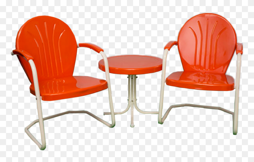 1000x611 Biscayne Patiolawn Chair Set Swingoramic - Lawn Chair PNG