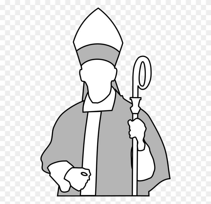 518x750 Bishop Clergy Computer Icons Drawing Download - Swish Clipart
