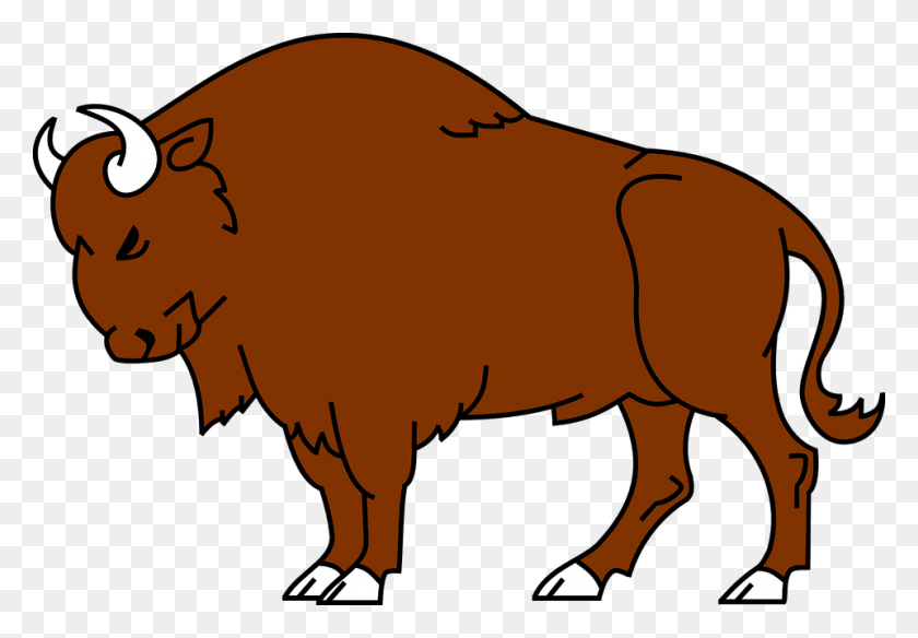 960x646 Bison, Buffalo Wood Badge, Slides, Pins! Animals - Wood Badge Clip Art